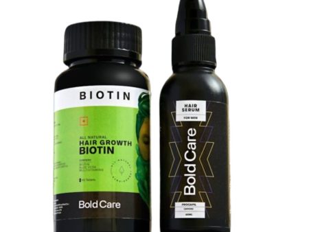 Bold Care Procapil Hair Serum + Biotin Supplements Combo Supply