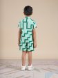 Snakes and Ladders Boys Green Table Print Shirt and Boxer Sets from Siblings Collection Hot on Sale