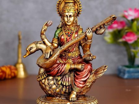 Antiqu Goddess Saraswati Idol Online